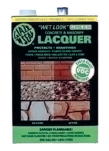 GLAZE 'N' SEAL 1 Quart Wet Look Green Concrete and Masonry Lacquer