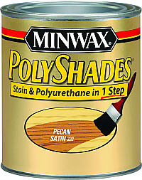 MINWAX 61380 QT SATIN BOMBAY MAHOGANY 380 POLYSHADES