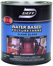 DEFT / ProLuxe Int/Ext Water Based Polyurethane GLOSS - Gallon