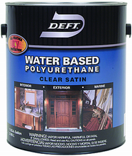 DEFT / ProLuxe Int/Ext Water Based Polyurethane SATIN - Gallon