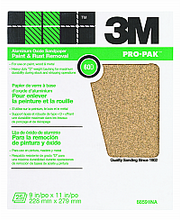 3M 9" X 11" 60D GRIT ALOX PRO PAK PK 1/25