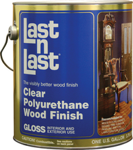 ABSOLUTE 50004 1 Quart GLOSS LAST N LAST POLYURETHANE WOOD FINISH