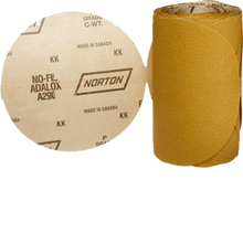 NORTON  5" NO HOLE P80 STICK & SAND DISCS 50PK