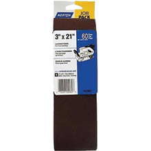 NORTON  3" X 24" 80X ALUM OXIDE BELT BULK PK 1/10