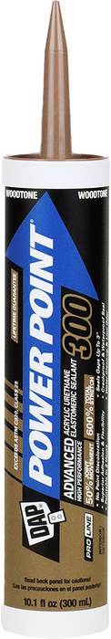 Dap 18941 10oz Woodtone Power Point 300 Acrylic Urethane Elastomeric Sealant  (CASE of 12)