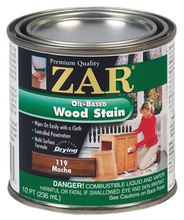 ZAR .5PT  GOLDEN OAK/SUNSET Wood Stain