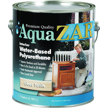 ZAR 1G SATIN AQUA Water Based Polyurethane