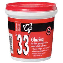 DAP 33 Glazing Compound White/ Pint