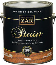 ZAR 128 Early American / Mink Wood Stain Gallon.