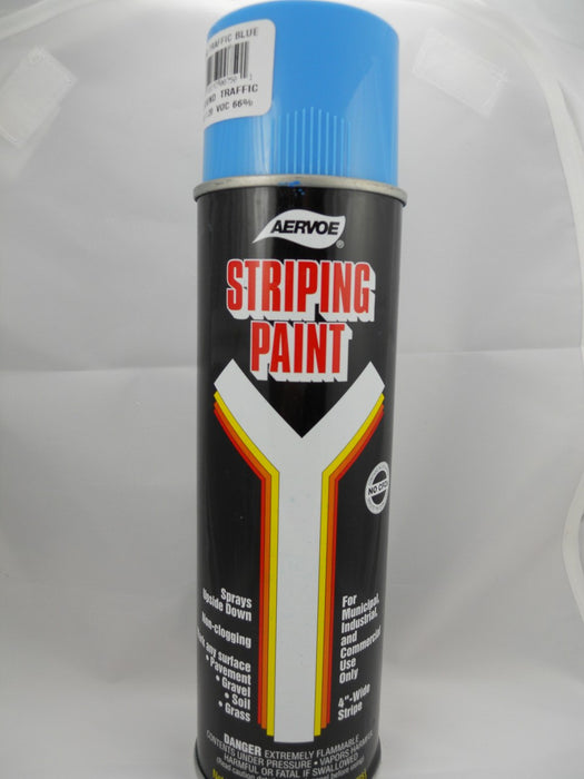 Aervoe Striping Paint Blue Spray