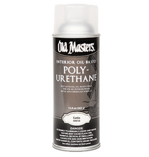 OLD MASTERS 49610 12.8OZ Satin Spray Oil Based Polyurethane