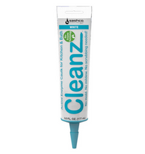 Sashco 11063 Cleanz White 6 oz Active Enzyme Caulk for Kitchen & Bath  (Case of 12)