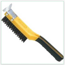 Allway 12411 SB411 4 x 11 Row Wire Brush w/ Scraper