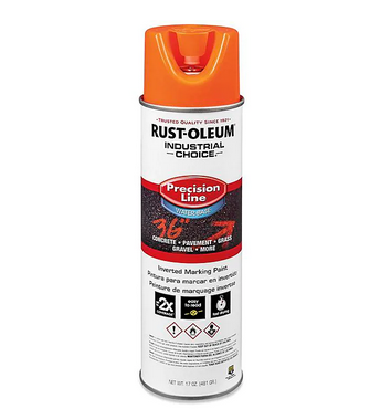 RUSTOLEUM BRANDS 203036 SP FL OR H2O MARK PAINT-Orange (6 PACK)