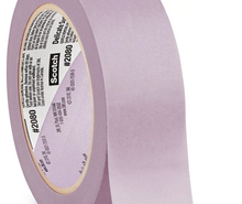 3M Scotch Painters Tape 2080 (Low Tack) 1" X 60 yd.