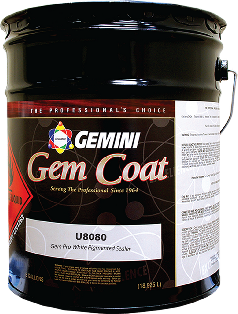 Gemini U8080-5 5G Gem Pro White Pigmented Sealer