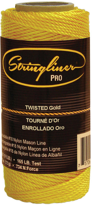 US TAPE CO 35400 540'TWIST GOLD LINE ROLL