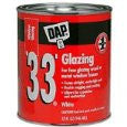 DAP 33 Glazing Compound White / Quart