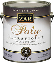 ZAR 1G SATIN Ultra Fast Drying Exterior Polyurethane