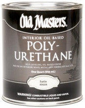 OLD MASTERS 49501 Semi Gloss Oil Based Polyurethane 1G