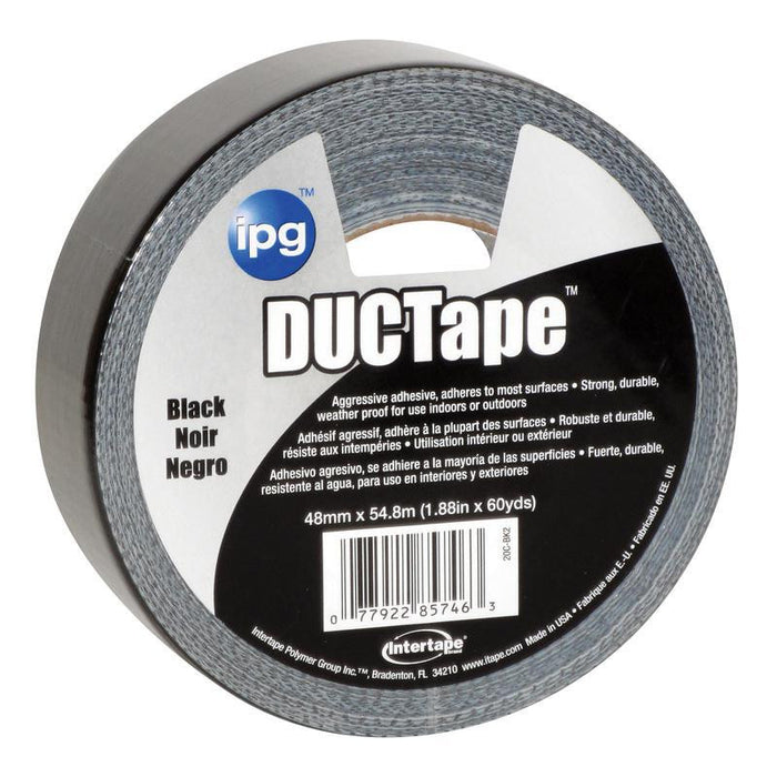 INTERTAPE POLYMER GROUP 20C-BK2 2x60 BLACK DUCT TAPE