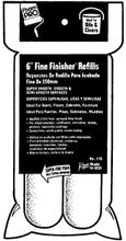 FOAMPRO MFG INC 176 6" FINE FINISH RLR REFILL