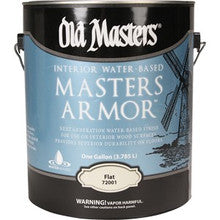 Old Masters 72001 1G Flat Masters Armor Clear Finish