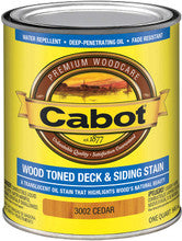 CABOT 01-3002 1G CEDAR DECK STAIN