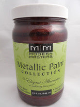 MODERN MASTERS Metallic Paint #704 Black Cherry/Quart