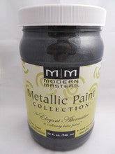 MODERN MASTERS Metallic Paint #700 Black Pearl /Quart