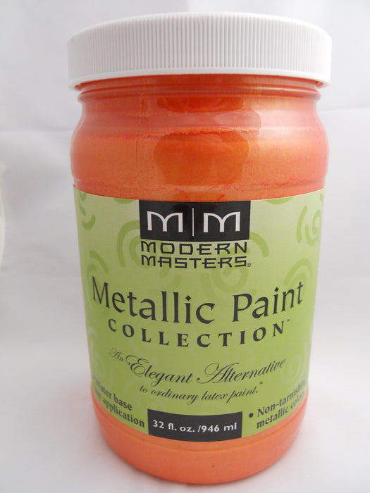 MODERN MASTERS Metallic Paint #702  Burnt Orange /Quart