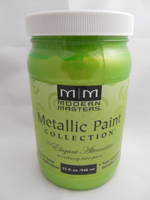 MODERN MASTERS Metallic Paint #706  Green Apple/Quart