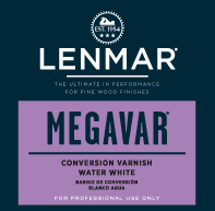 Lenmar SATIN Water White Conversion Varnish (1M.430X Series) 1 Gallon