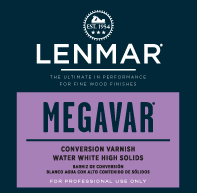 Lenmar MegaVar Plus High Build WW Conversion Varnish SATIN 1G