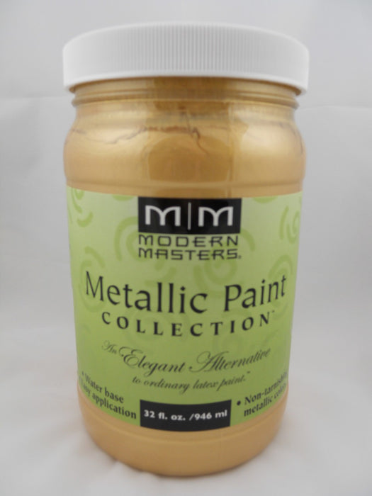 MODERN MASTERS Metallic Paint #658 Semi Opaque Gold Rush/Gal