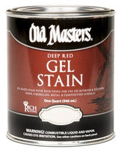 OLD MASTERS 84316 .5PT Deep Red Rich Mahogany Gel Stain