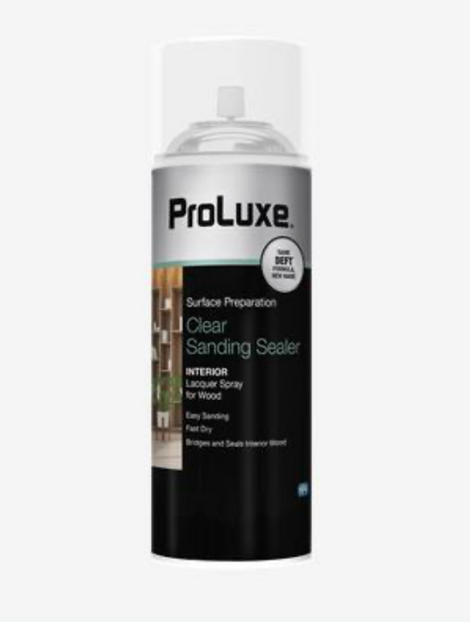 DEFT / ProLuxe Lacquer Sanding Sealer/ Spray Can 12.25 oz.