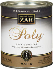 ZAR 1QT ANTIQUE FLAT  Ultra Fast Drying Interior Polyurethane