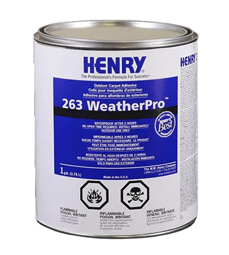 HENRY ADHESIVES 263 1G EXT CARPET ADHESIVE