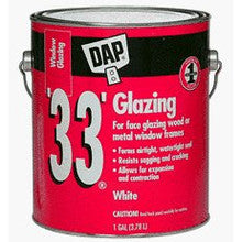 DAP® 33 Glazing Compound White / Gallon