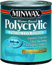 Minwax 24444 .5Pt Semi Gloss Polycrylic