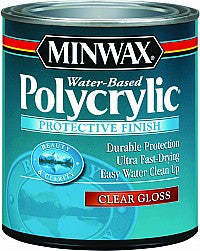 Minwax 25555 .5Pt Gloss Polycrylic