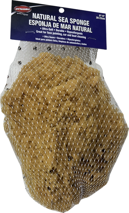 Dynamic 00006 Natural Sea Sponge 8" - 9" (20-23cm)