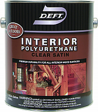 DEFT Interior Polyurethane Clear SATIN /  Gallon